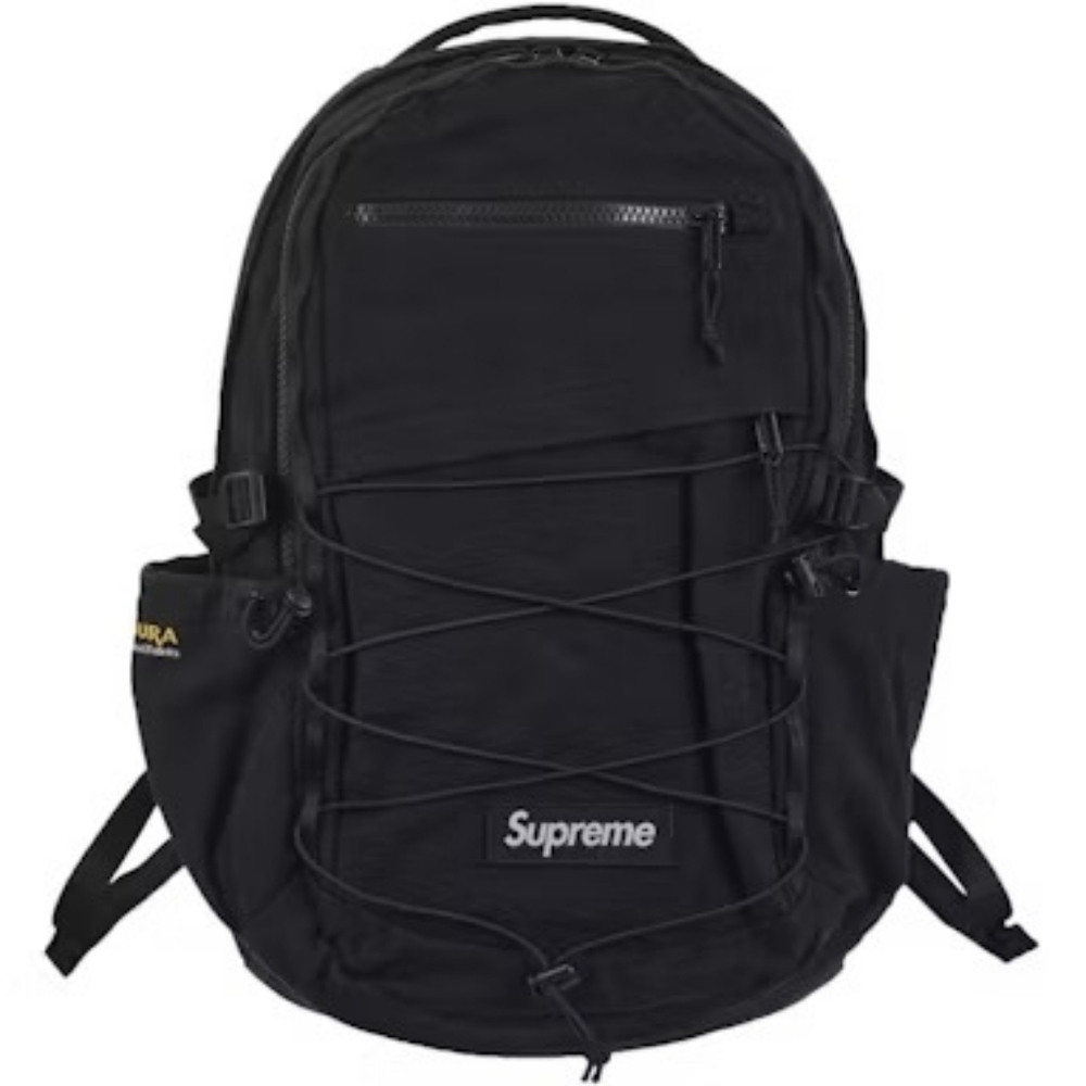 Supreme Logo Backpack (SS25)Black